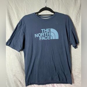 The North Face Blue Logo Shirt Large